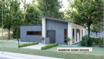 Narrow Lot 4 Bed | 2 Bath | Modern Style